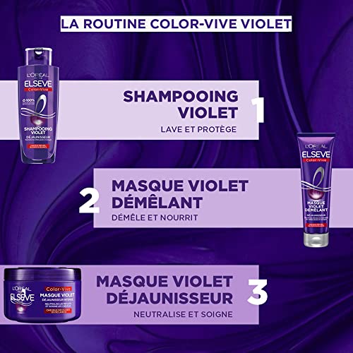 Masque violet neutralisation reflets jaunes Elseve 250ml - 5