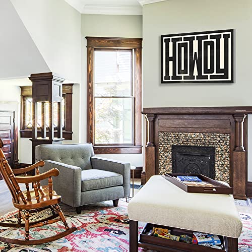 Verenix Preppy Canvas Wall Art Black And White Pictures Feminist Poster Trendy Teen Girl Funky Home Wall Decor For Living Room Bar Cart 24X16In Unframed #TOP3