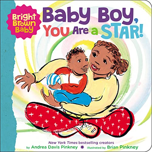 Image of Baby Boy, You Are a Star! (Bright Brown Baby)