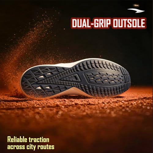 Image of ASIAN Navigator-31 Men's Running & Training Shoes with Stylish Sole Design | Breathable Knit Upper with TPU Stability, Traction Outsole for Gym, Walking