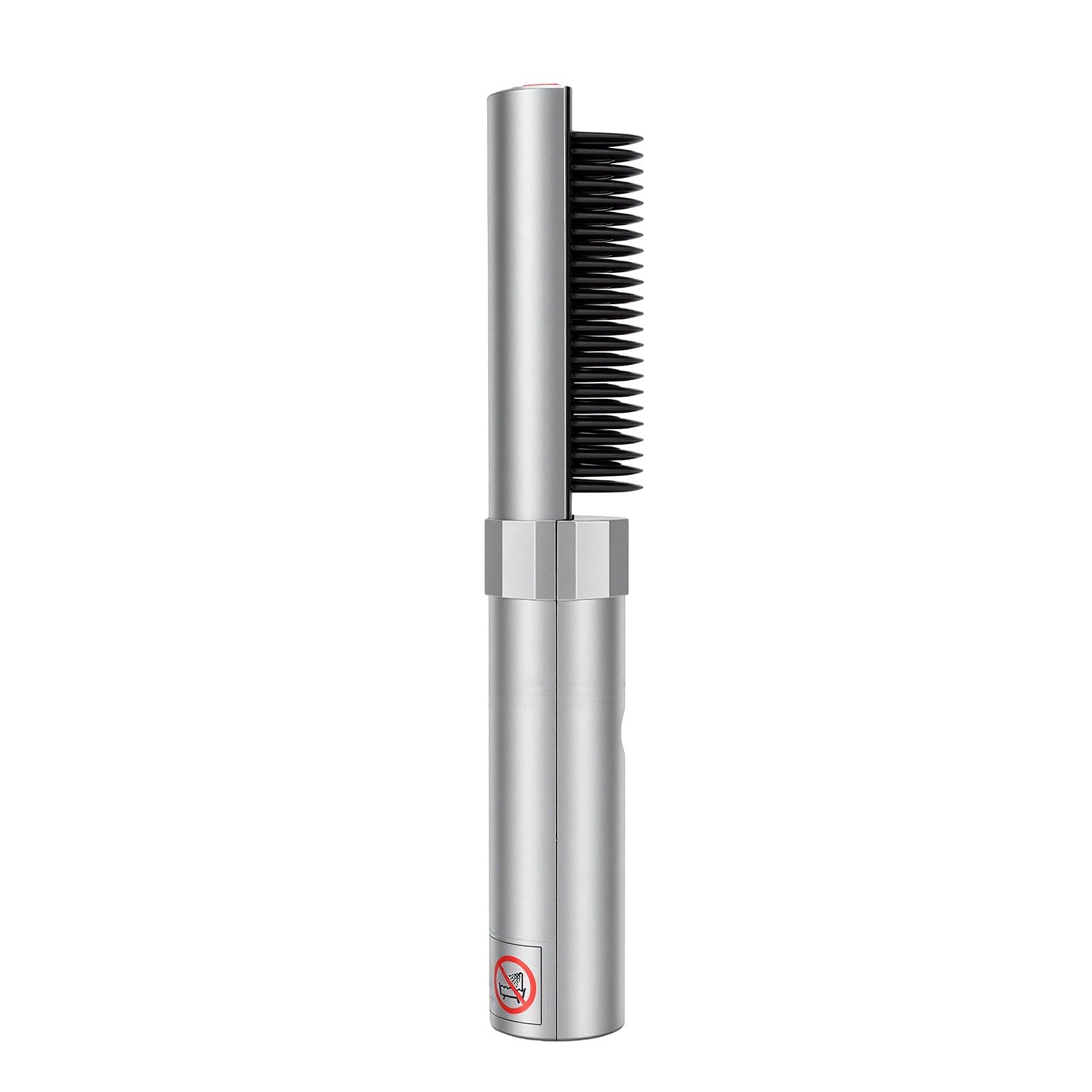 Fabater Haarglättungsbürste, 2 in 1 Kabellose Haarbürste Zum Glätten und Locken, 3 Temperatureinstellungen, Elektrische Anti-Verbrühung Glätter für Frauen, Zuhause, Reisen