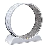 キャットホイール 猫 回し車 猫の車輪 静音 猫用ルームランナー 運動不足解消 猫 ランニングマシーン 健康ケア猫 爪研ぎ機能 ストッパー付き 大型 室内運動用 安い 静か らくらく組立式