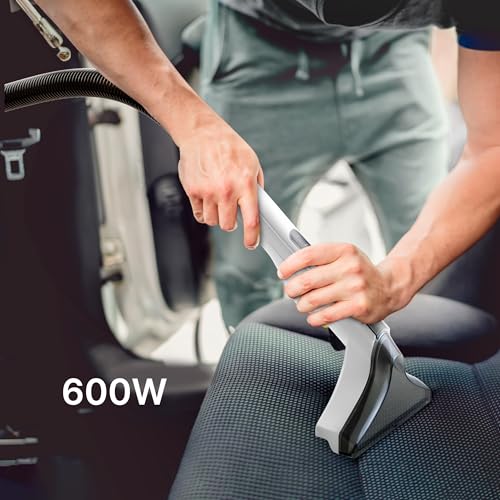 Ufesa Eden 600 Waschsauger Polsterreiniger, Nass- & Trockensauger für Auto Innenraum Reiniger, Polster- & Teppichreiniger mit Fensterreiniger Elektrisch, 600W, Saugkraft 15000 Kpa