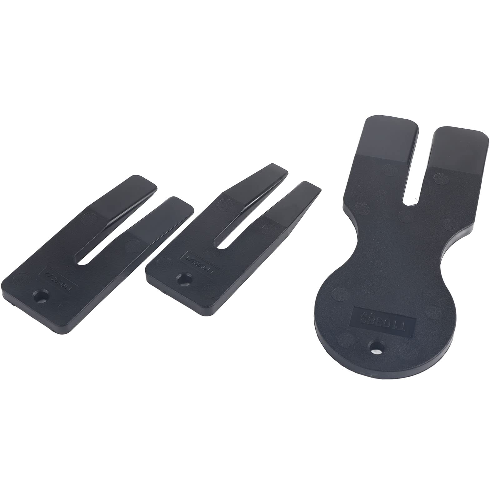 T10383 Rugged Abrasion 3 Piece Easy Installation Car Door Trim Wedge Panel Clamp/Holder Tool