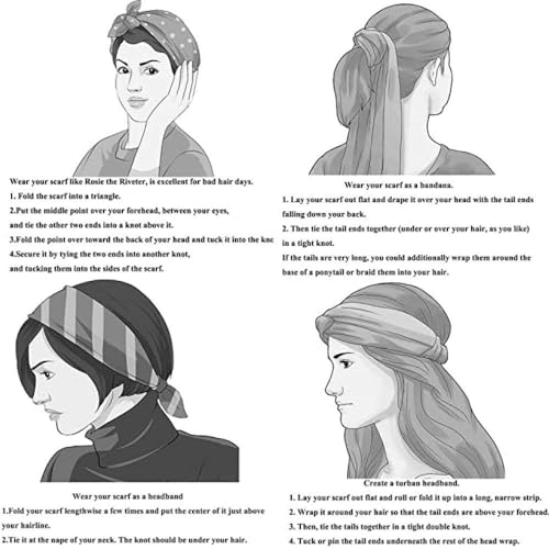 Mulberry Silk Black And White Striped Scarf,21" Ladies Wild Decorative Scarf,53cm Square Scarf4