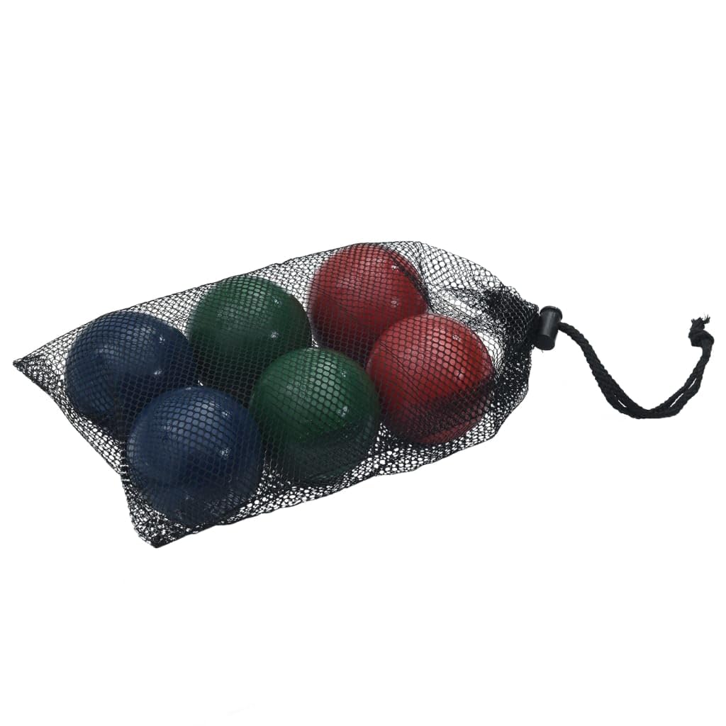 Homgoday Juego de Petanca con Bolsa de Transporte 8 pzas Madera de Pino Juegos sobre Hierba