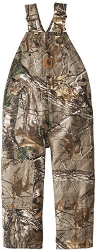 Carhartt Boys 2-7 Washed Camo Bib Overall