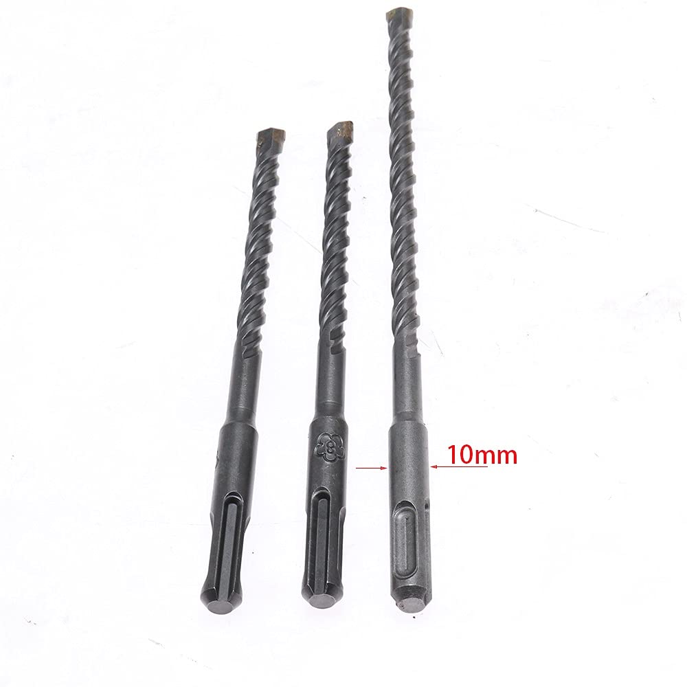 Set di Punte per Trapano Elettrico da 20 Pezzi, scalpello SDS, Gambo in plastica, Impatto, Rotante, calcestruzzo, muratura, Foratura, scanalatura, Nuovo