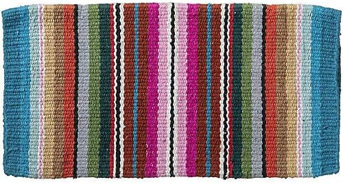 Tough 1 32 x 32 Serape Wool Saddle Blanket Serape 32X32