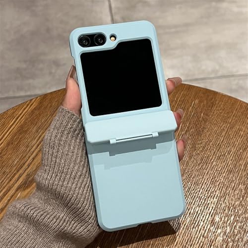 Coque Samsung Z Flip 5 antichoc bicolore résolvant le problème des rayures de charnière