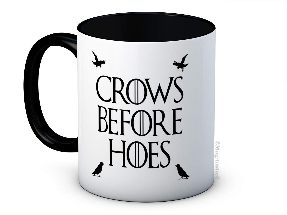 Crows Before Hoes - Ceramic Coffee Mug