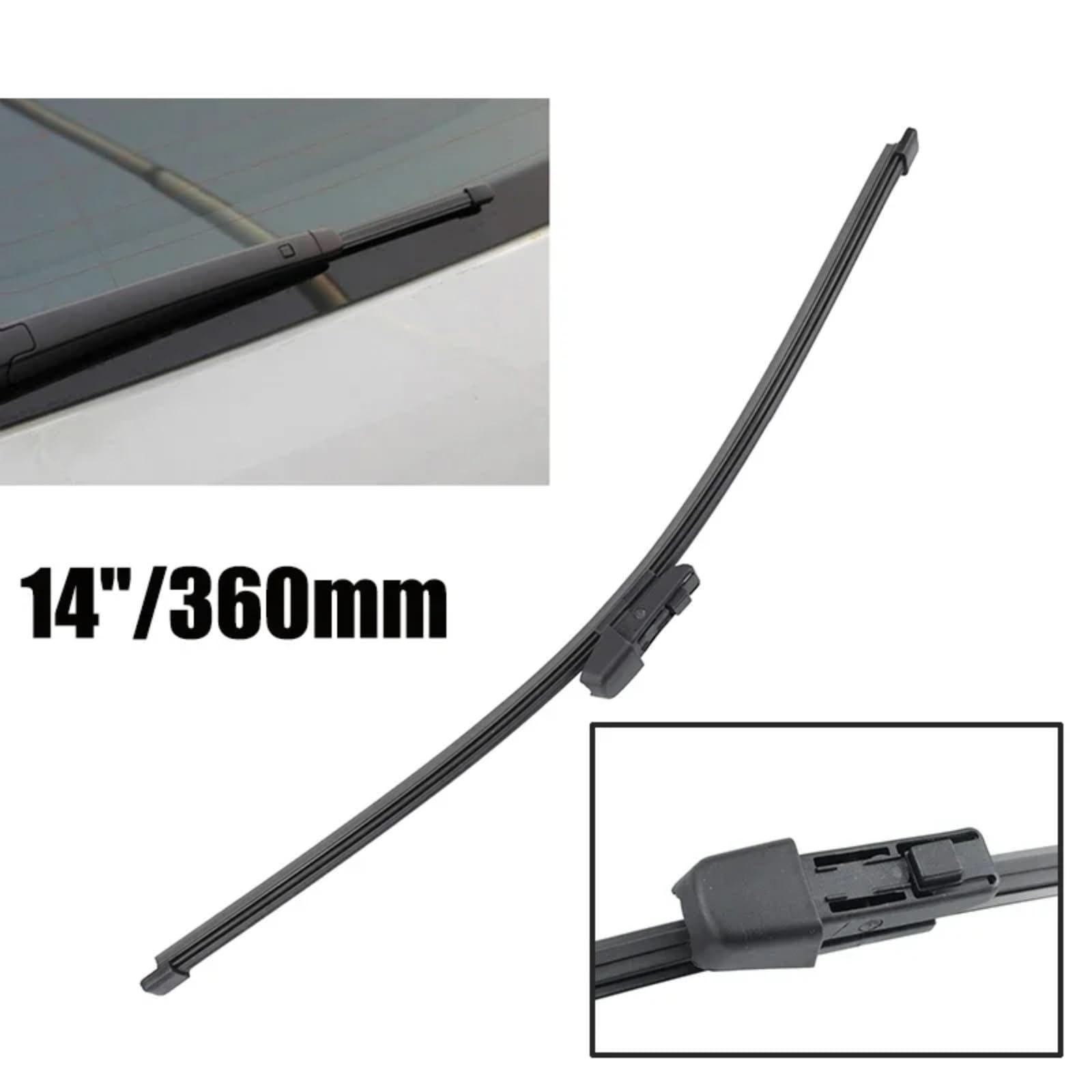 Kit Spazzole Tergicristallo Auto Per Per Touran 2010-2015 Tergicristallo parabrezza | Set spazzole tergicristallo anteriori posteriori 3 pezzi 24" 18" 14"
