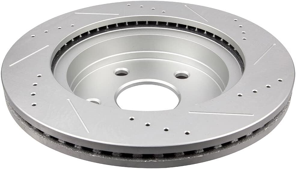 ECCPP 53005 2pcs Front Vented Disc Brake Rotors 336mm Fit For Chrysler Aspen 2007-2009,For Dodge For Durango 2004-2009,For Dodge Ram 1500 2002-2010,For Ram 1500 2011-2018