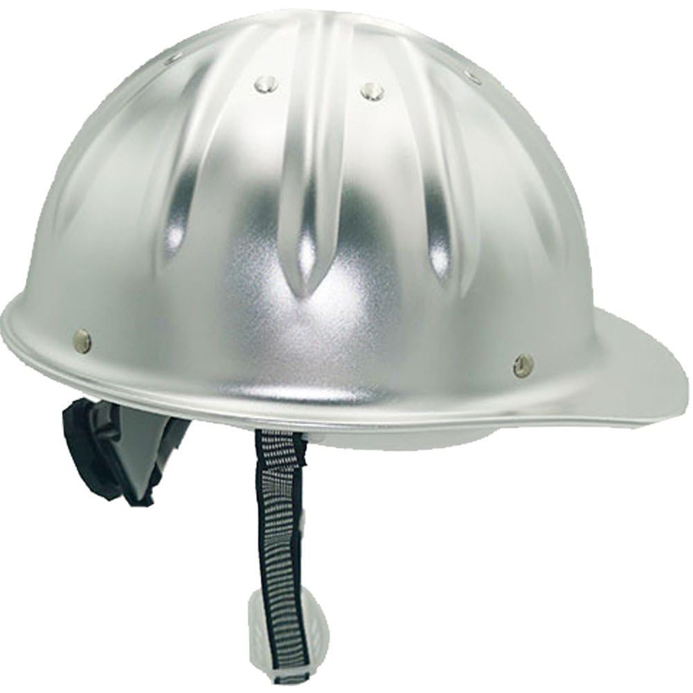 Hard Hat Aluminum Alloy Work Helmet High-strength Construction Helmet Durable Protection Safety Helmet for Worker
