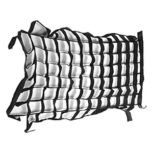 Photography Honeycomb Grid, 50x70cm/20x28in Foldable Softbox Cellular Grid Mesh for Photography Shooting Studio Accessories, for 4?Corner Soft Light Box