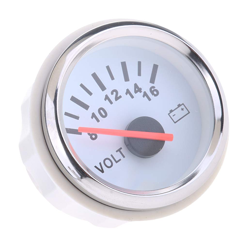 Jauge électrique 52mm / 2 ''de Voltmètre de Camion de Voiture de Batterie Marine de Bateau Marin de 9-32V - N1, 52mm 2 inch