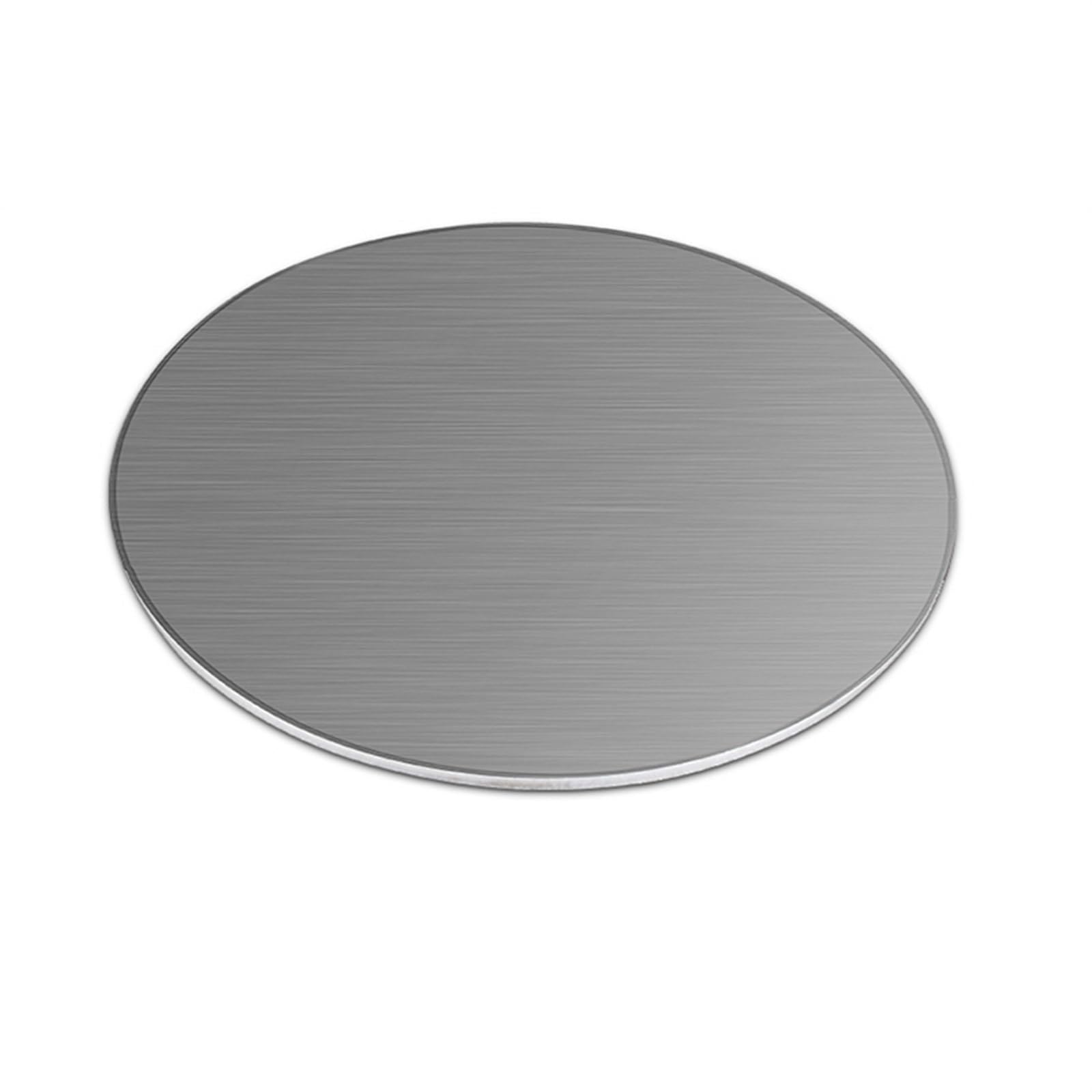 2 pezzi di lamiera circolare piatta in acciaio inossidabile 304, dischi rotondi spessi 1 mm, 1,5 mm, 2 mm, 2,5 mm e 3 mm di diametro(2mm 200mm)