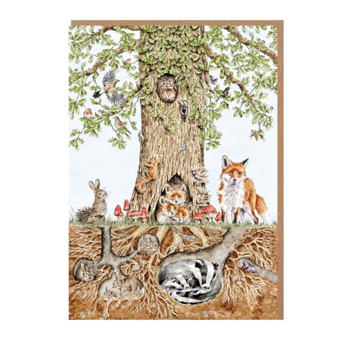 Wrendale Designs Wild Woodland’ Nature Notizkarten-Set