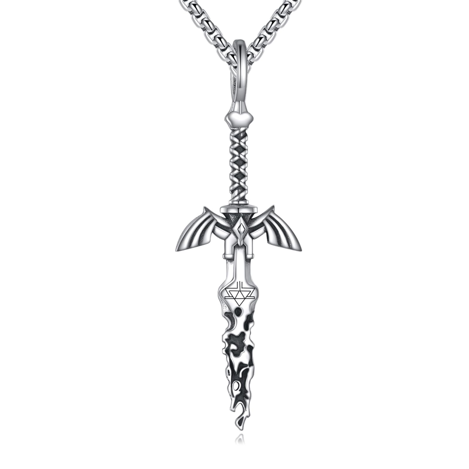 YFN Halskette Sterling Silber Kette Anhänger Schmuck Geschenke