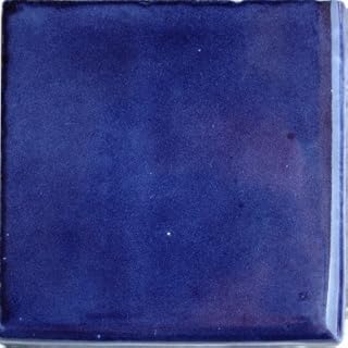 Fine Crafts Imports 9 pcs Cobalt Blue Talavera Double Bullnose