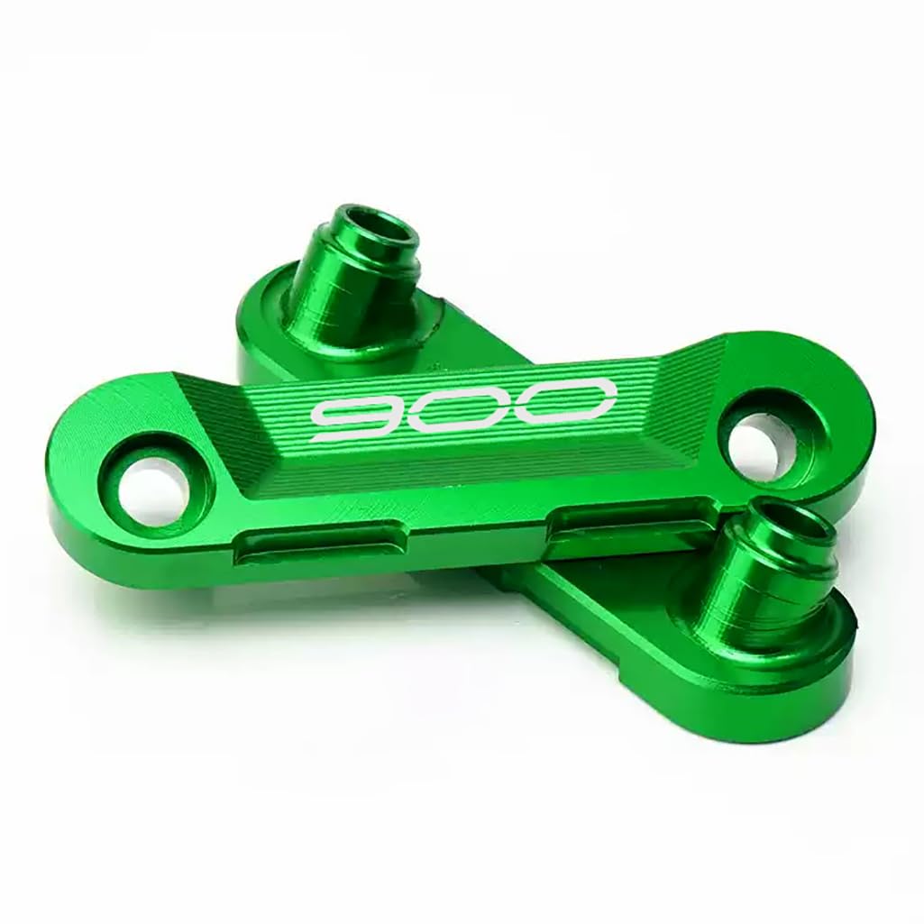 MOWOK Assale Anteriore Piastra Coper ABS Copertura Decorativa per kawasaki Z900 2025 Z 900 2017-2023 2024 Z900RS Z900 RS SE Moto Accessori in CNC Alluminio (Verde)