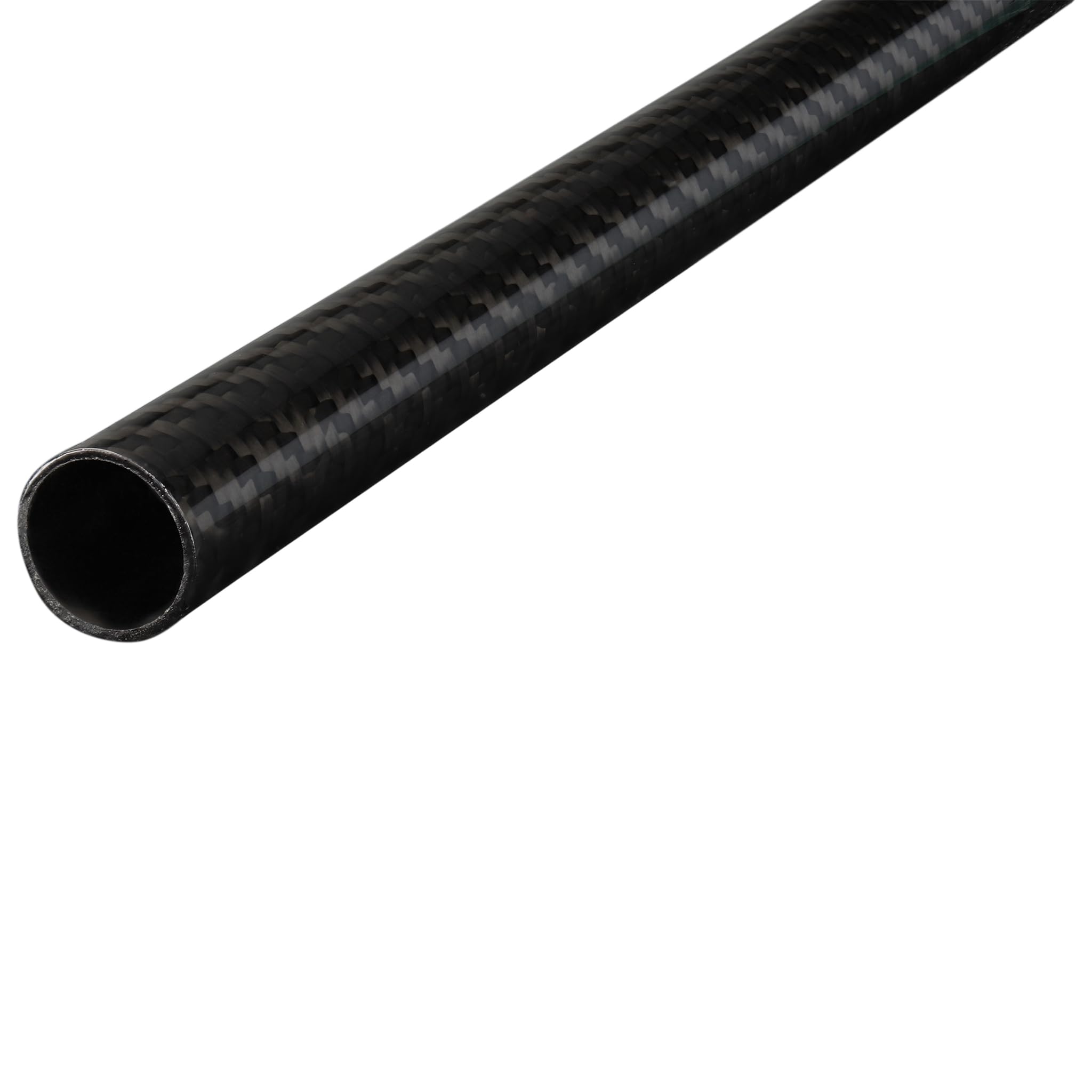 Tubo de 16 ± 0,15 x 14 x 2 m, fibra de carbono CFK, lacada