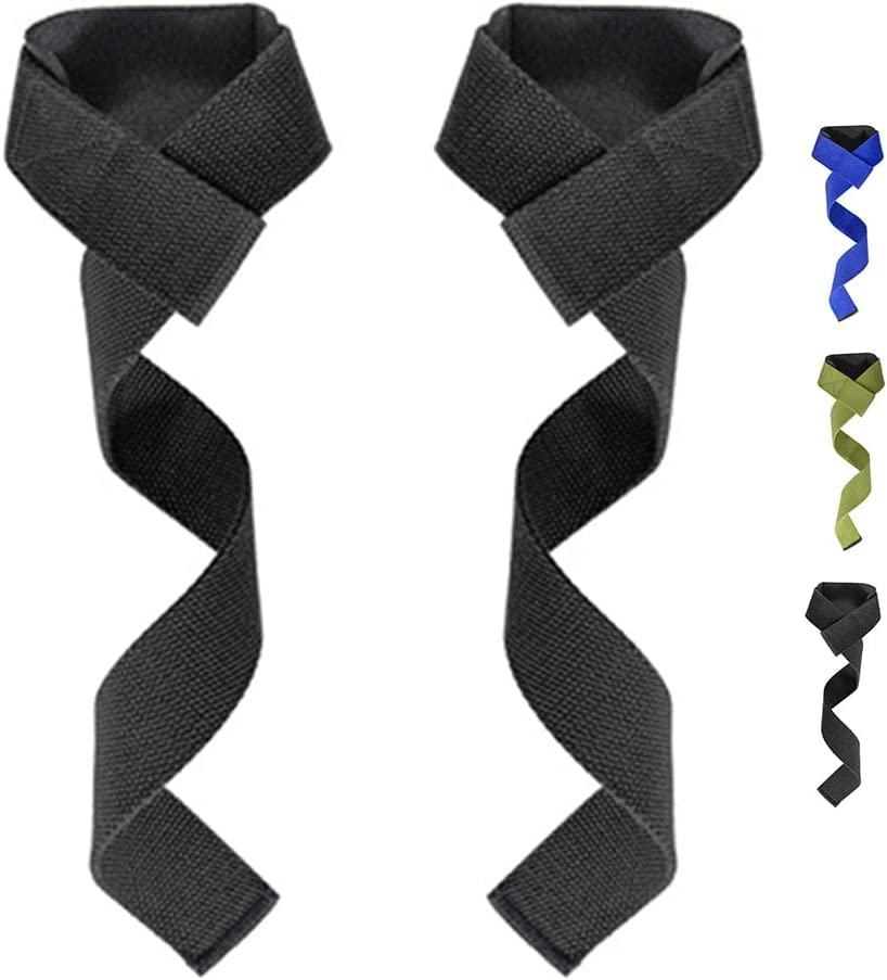 Sporto Fitness Lifting Wrist Straps for WeightliftingS-33 Bodybuilding, Powerlifting, Strength Training, & Deadlifts - Padded Neoprene with 18 inch Cotton (GREEN) (B0C4DLCF3D) Amazon Price History, Amazon Price Tracker