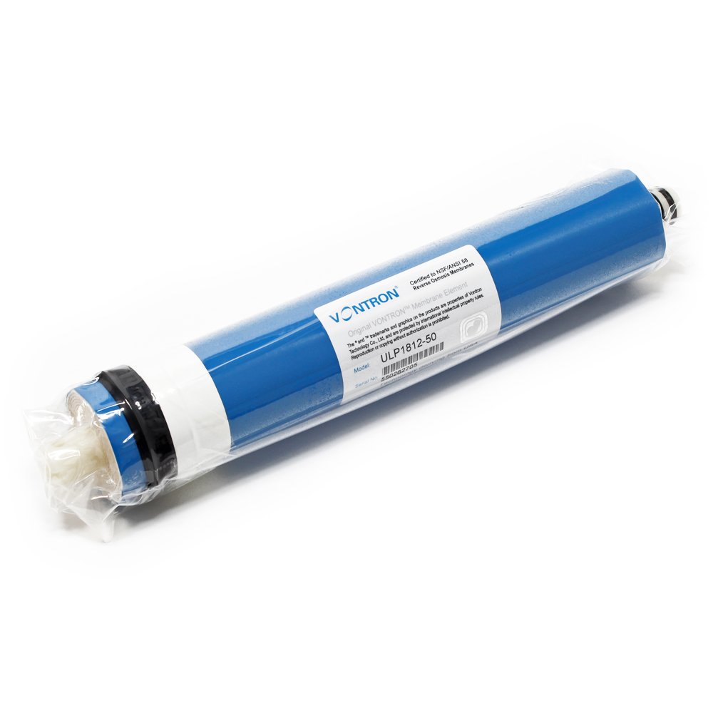 Naturewater 5 Stufen Umkehrosmose 180 L/Tag mit Druckerhöhungspumpe und Druckanzeige, RO Omsoseanlage für sauberes Trinkwasser