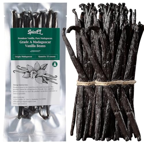 SPICEEL Madagascar Vanilla Beans Grade A