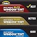 Gila® Heat Shield Elite™ 20% VLT Automotive Ceramic Window Tint DIY Advanced Heat Control Glare Control 2ft x 6.5ft (24in x 78in)
