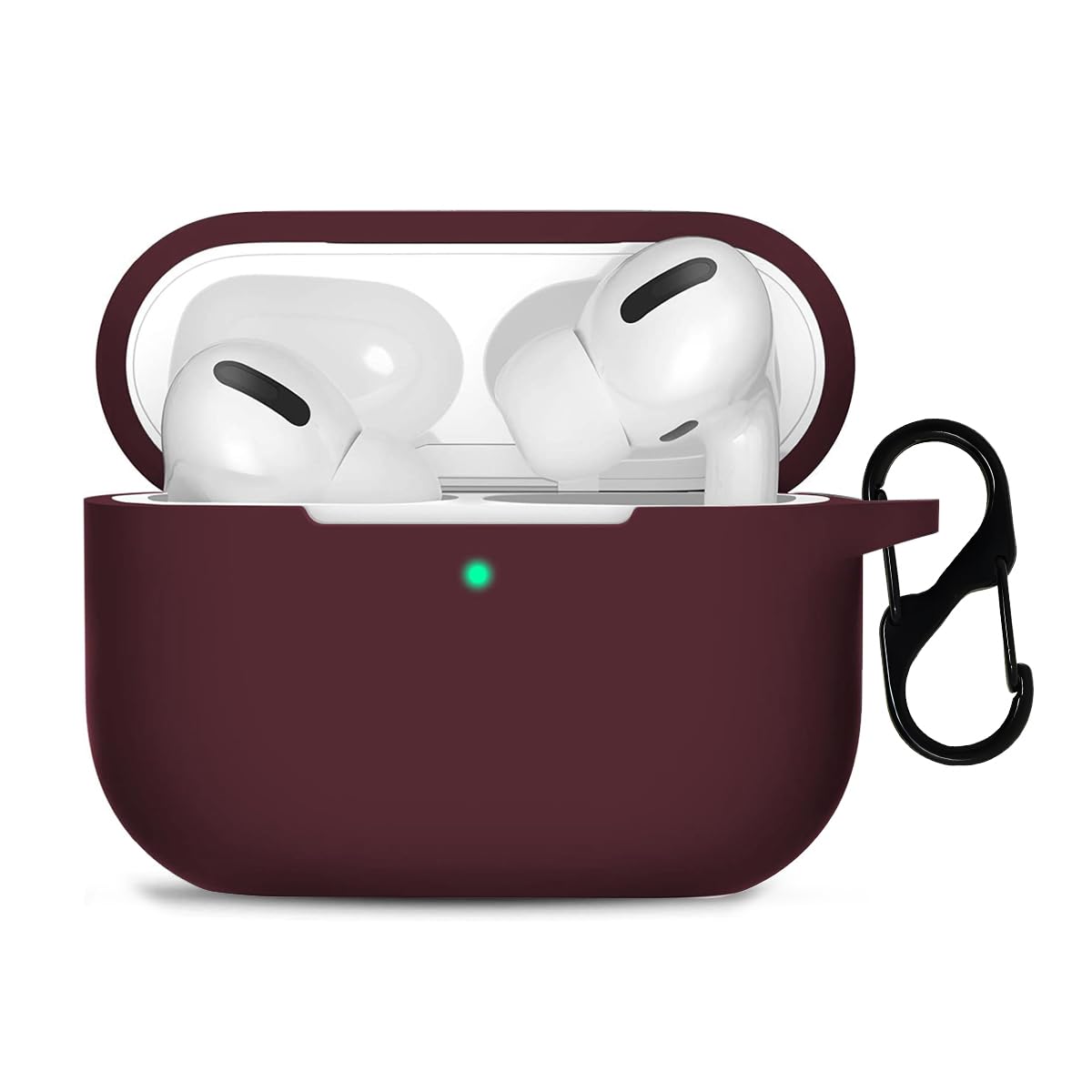 LIRAMARK Silicone Soft Case Cover with Buckle for Airpods 5 (2026) / Airpods 4 (2024), Apple airpods 4th Generation / 5th Generation case (Midnight Blue) — Amazon image 30