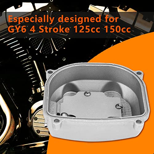 EBTOOLS pour gy6 150cc valve cover Couvercle de culasse de cylindre de moteur et anneau en caoutchouc pour Scooter ATV GY6 4 temps 125cc 150cc Couvercle de soupape gy6, pièces de moteur gy6 150cc - Image 4