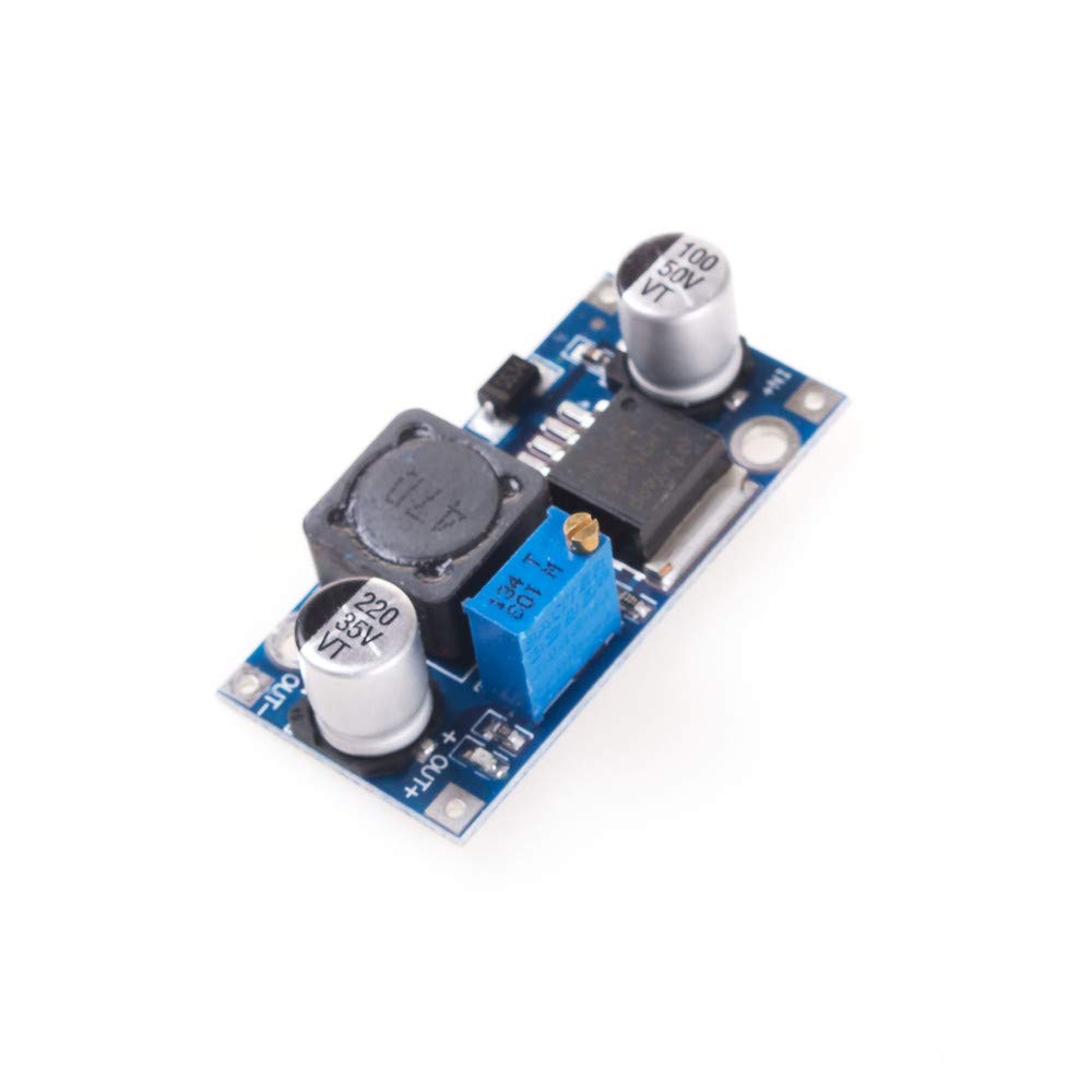 5 sztuk ANGEEK LM2596S DC napięcie zasilania Step Down moduł od 3,2-40 V po 1,25-35 V do Arduino