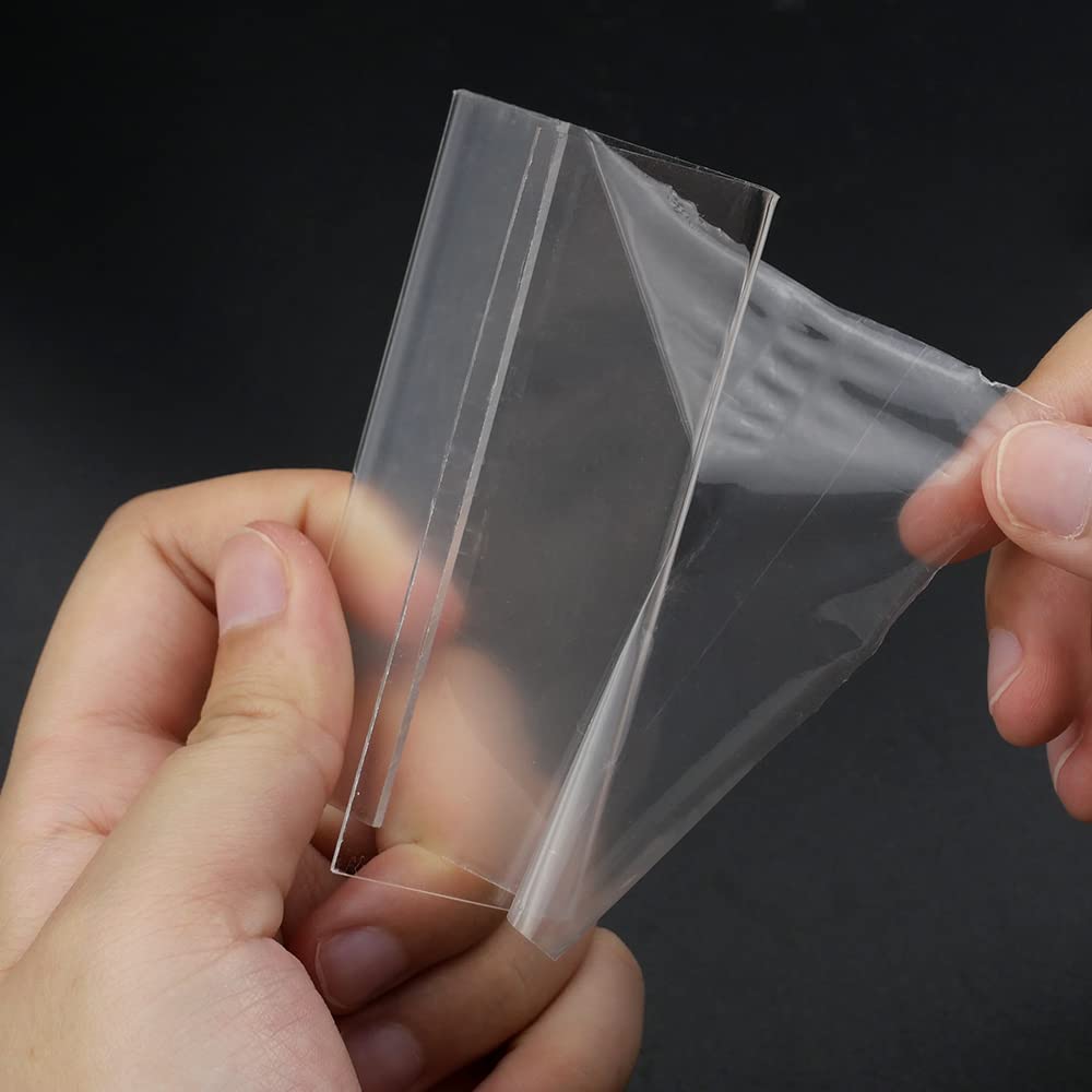30 Pezzi Porta Etichette Trasparente(8 * 5,2 cm) Porta Cartellino del Prezzo Supporti a Forma di L per Visualizzare i Prezzi Porta Prezzi per Panetterie,Negozi di Alimentari,Uffici