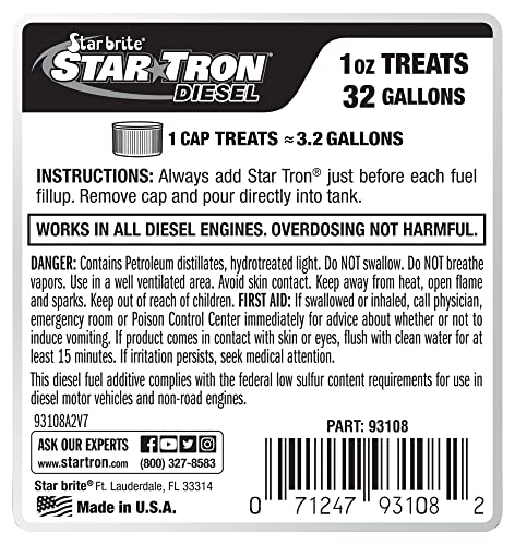 Star Brite 093108 Star Tron Enzyme Fuel Treatment Diesel Additive thumb #1