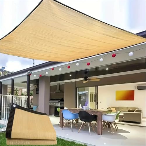 Couverture solaire de jardin 2x8m contre la chaleur sur la pergola - 8