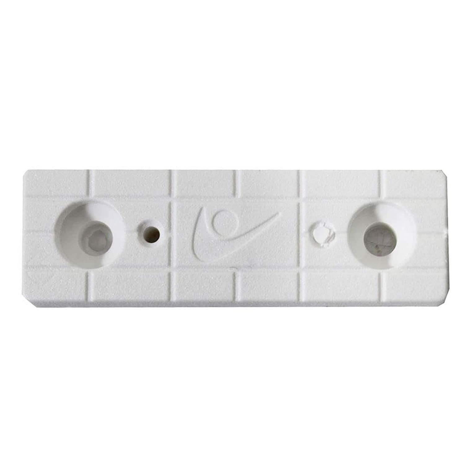 Badem10 Plastik Takoz Ayak Baza Pabucu Denge Çubuğu Takozu 5 Cm (10 Adet) Beyaz