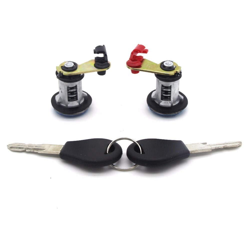 CERRADURA PUERTA IZQUIERDA DERECHA CON 2 LLAVES, for NISSAN, PRIMERA P10, for Micra, K11 80600/1-50J00 Cerradura de puerta de coche
