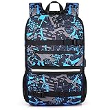 Tipo: Piezas de monopatín Timagebreze Llegada Skateboard Mochila Bolsa Antirrobo Bloqueo de ContraseeA Carga USB Bolsa de Hombro Bolsa de Viaje Longboard Graffiti