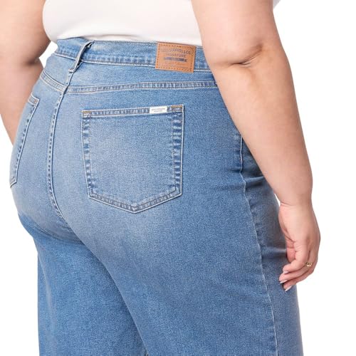 LEVI STRAUSS SIGNATURE Gold Women's Heritage High Rise Loose Straight Jeans - image 3