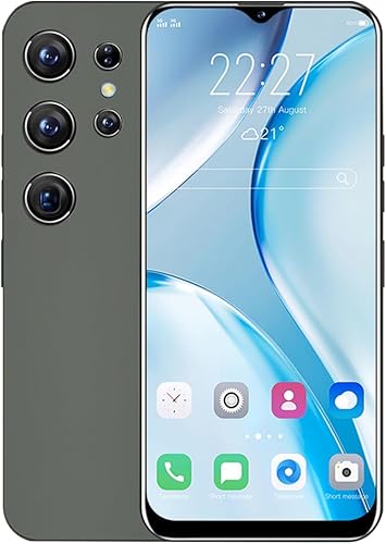 NIEGA Teléfonos celulares desbloqueados S23 Ultra Pantalla HD de 6.82 pulgadas El teléfono negro 3GB32GB 6800mAh 128GB Extensión Dual Sim Boost