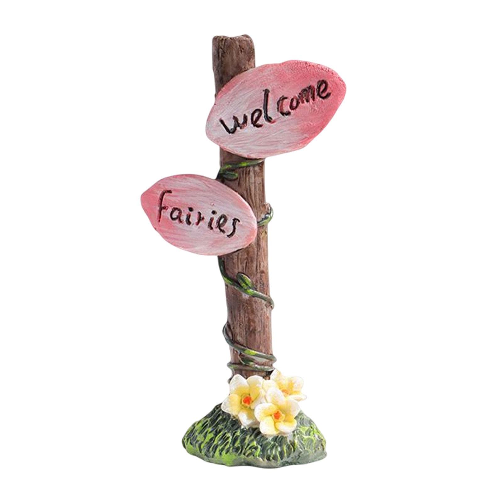 ATORSE™ Cute Miniature Fairy Garden Accessories Statue for Outdoor Bonsai Decoration Branch-image-12