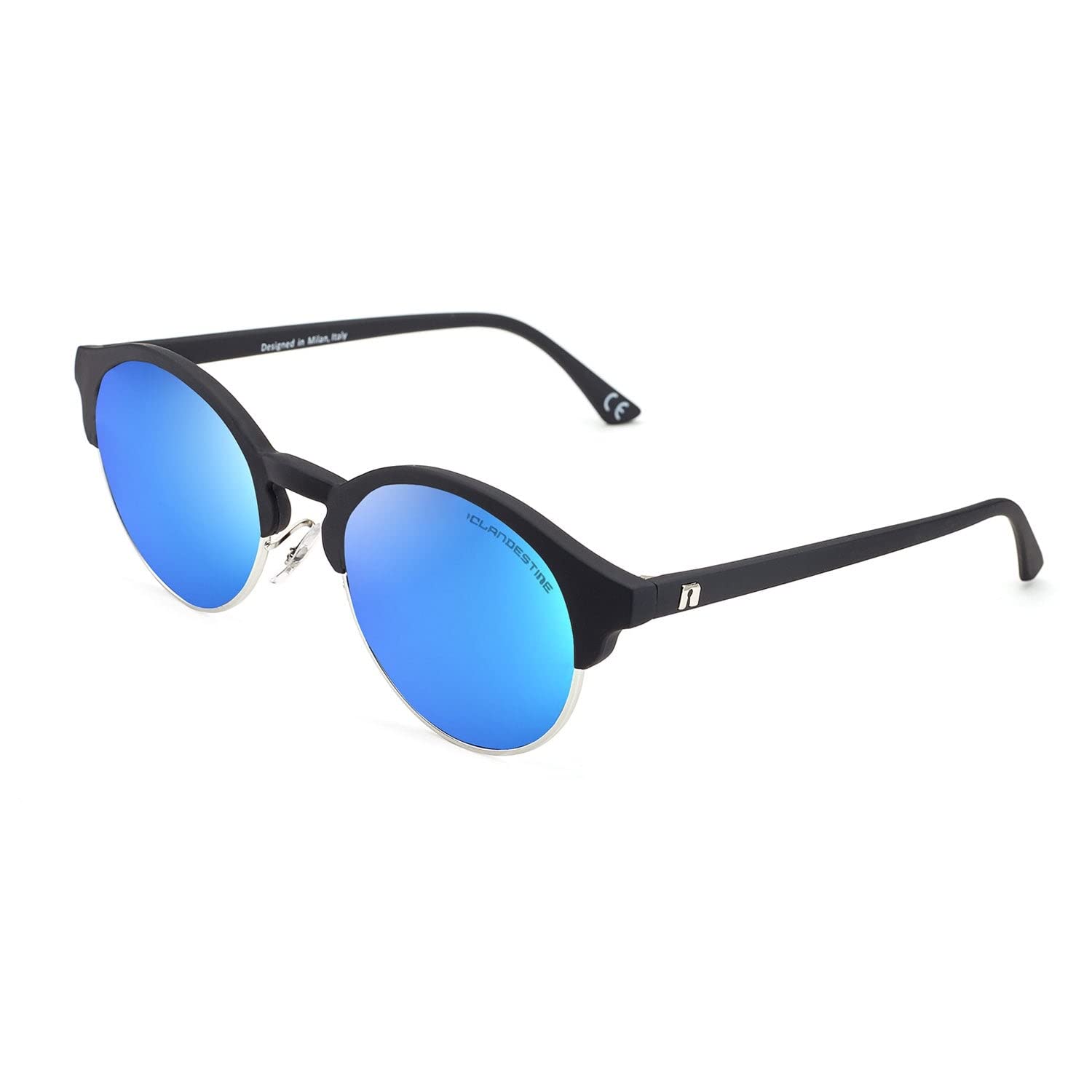 Lunettes De Soleil Rondes Clandestine Anti-Reflet HD Unisex – Collection Premium Elsa Pataky & Athlètes