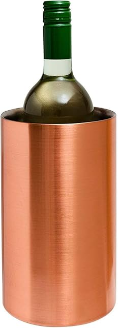 Copper Plated Stainless Steel Wine Cooler by Chabrias LTD