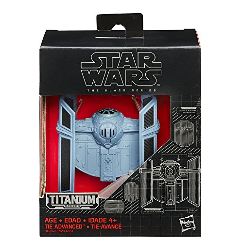 Cadeau Star Wars TIE Advanced Darth Vader Black Series Titanium pour collectionneur - 2