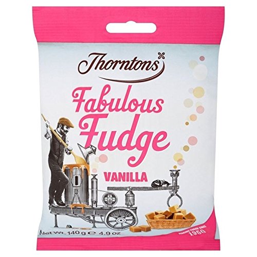 Thorntons Vanilla Fudge Bag 140g - Pack of 2