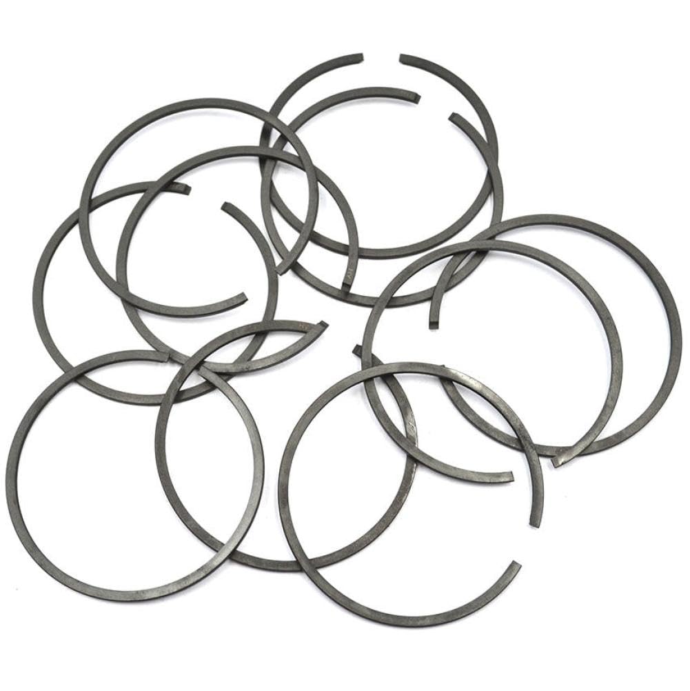 Mighty Scapers 100 Pcs Piston Ring 39Mm X 1.5Mm Replacement Part For Chainsaw Cylinder Repair Compatible With Cs340 Cs380 Cs2238(100 Pcs)