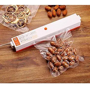 Bloriza Bags Packaging Vacuum Sealing and Packing Machine Automatic Electric Vacuum Food Sealer/Packing Machine (multicolor)