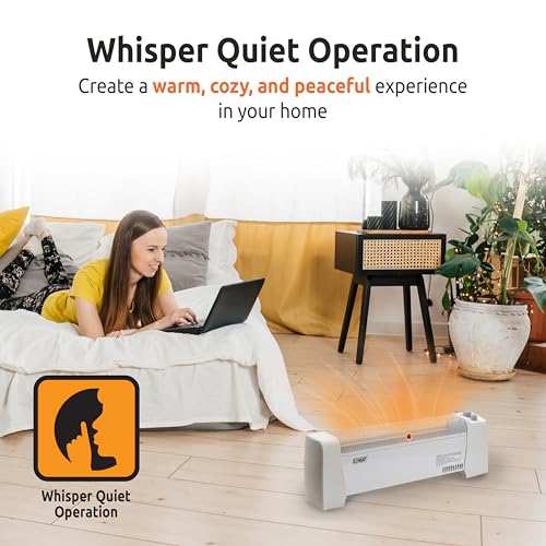Ez-Heat 32552 1,500 Watt Baseboard Space Heater With Adjustable Thermostat thumb #2