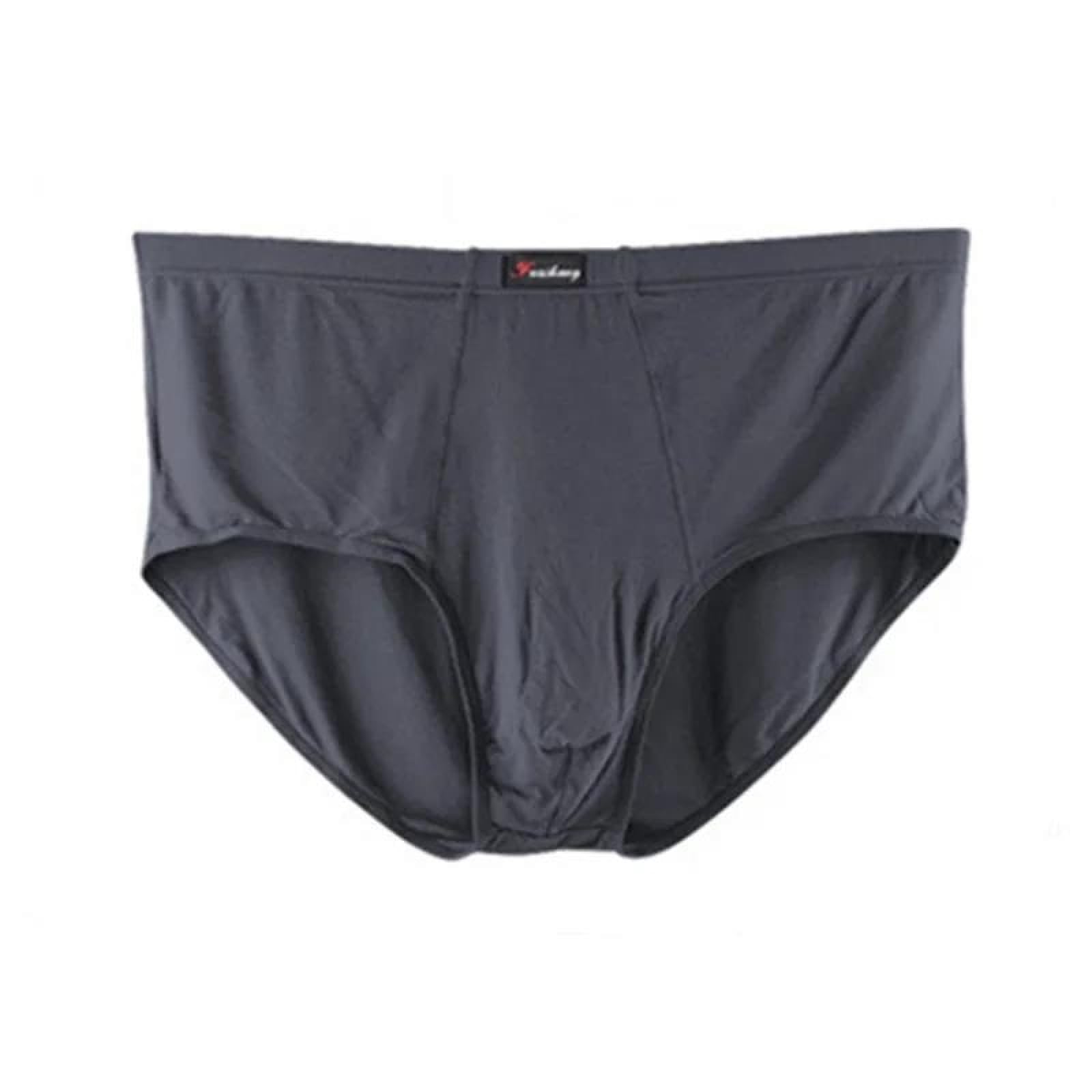 Boxer Hombre Calzoncillos De Algodón para Hombre, Cómodos, Modal, Cintura Media, Lisos, Elásticos, Transpirables, De Talla Grande